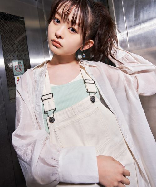 GLOBAL WORK ルーズシャツ*キャミSET/AND YUA ANY/284512 ナチュラル FREE キッズ グローバルワーク 284512 and ST アンドエスティ(旧ドットエスティ) GLOBAL WORK ルーズシャツ*キャミSET/AND YUA ANY/284512 ナチュラル FREE キッズ グローバルワーク 284512 and ST アンドエスティ(旧ドットエスティ)