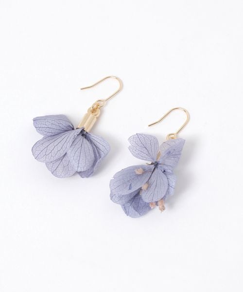 GLOBAL WORK MADE IN JAPAN/ドライフラワーピアス/286098 ライトブルー ウィメンズグッズ グローバルワーク 286098 and ST アンドエスティ(旧ドットエスティ) GLOBAL WORK MADE IN JAPAN/ドライフラワーピアス/286098 ライトブルー ウィメンズグッズ グローバルワーク 286098 and ST アンドエスティ(旧ドットエスティ)