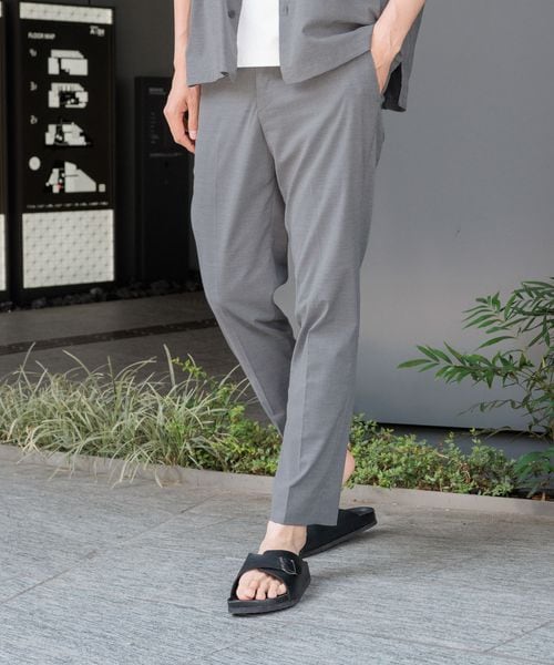 GLOBAL WORK アーバンスラックスAIR/287519 グレー L メンズボトムス グローバルワーク 287519 and ST アンドエスティ(旧ドットエスティ) GLOBAL WORK アーバンスラックスAIR/287519 グレー L メンズボトムス グローバルワーク 287519 and ST アンドエスティ(旧ドットエスティ)