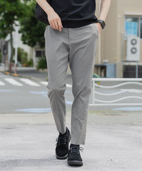 GLOBAL WORK アーバンスラックスAIR/287519 グレー XS メンズボトムス グローバルワーク 287519 and ST アンドエスティ(旧ドットエスティ) GLOBAL WORK アーバンスラックスAIR/287519 グレー XS メンズボトムス グローバルワーク 287519 and ST アンドエスティ(旧ドットエスティ)