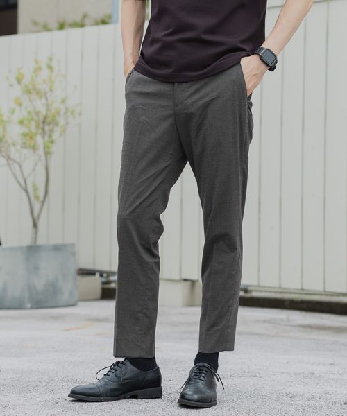 GLOBAL WORK アーバンスラックスAIR/287519 チャコールグレー メンズボトムス グローバルワーク 287519 and ST アンドエスティ(旧ドットエスティ) GLOBAL WORK アーバンスラックスAIR/287519 チャコールグレー メンズボトムス グローバルワーク 287519 and ST アンドエスティ(旧ドットエスティ)