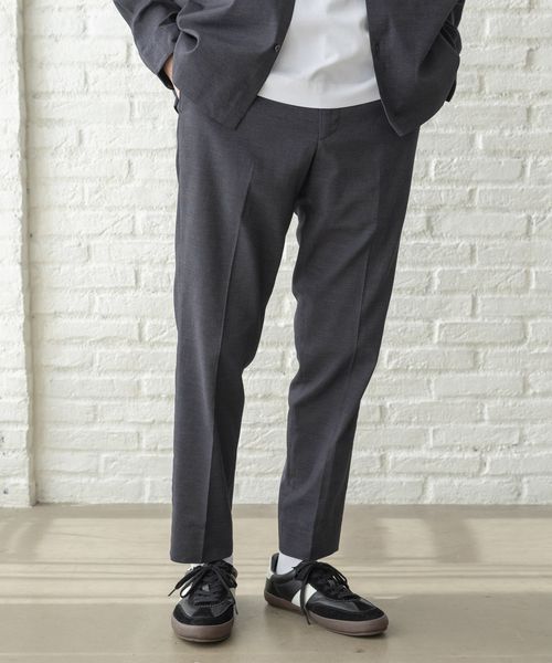 GLOBAL WORK アーバンデニムスラックスAIR/287567 ダークブルー M メンズボトムス グローバルワーク 287567 and ST アンドエスティ(旧ドットエスティ) GLOBAL WORK アーバンデニムスラックスAIR/287567 ダークブルー M メンズボトムス グローバルワーク 287567 and ST アンドエスティ(旧ドットエスティ)