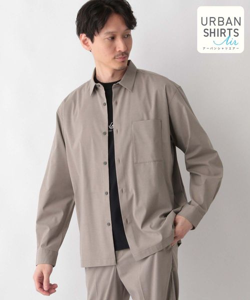 GLOBAL WORK アーバンシャツAIR/長袖/287584 ブラウン XL メンズインナー グローバルワーク 287584 and ST アンドエスティ(旧ドットエスティ) GLOBAL WORK アーバンシャツAIR/長袖/287584 ブラウン XL メンズインナー グローバルワーク 287584 and ST アンドエスティ(旧ドットエスティ)