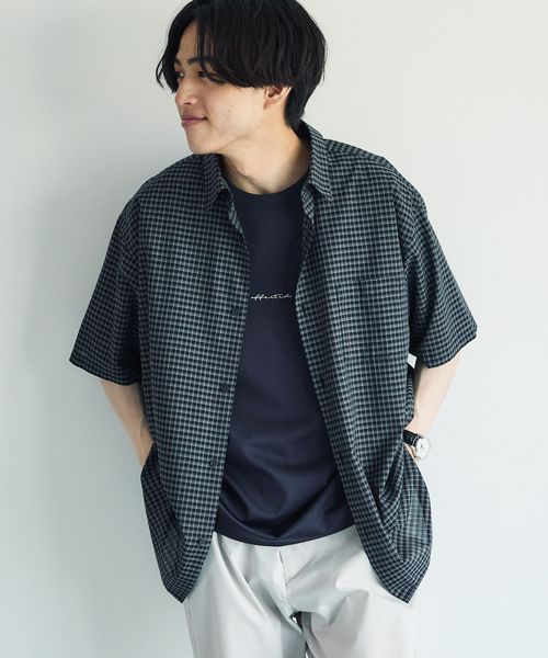 GLOBAL WORK 快適サマーシャツ/シアー/287587 ライトグレー M メンズインナー グローバルワーク 287587 and ST アンドエスティ(旧ドットエスティ) GLOBAL WORK 快適サマーシャツ/シアー/287587 ライトグレー M メンズインナー グローバルワーク 287587 and ST アンドエスティ(旧ドットエスティ)