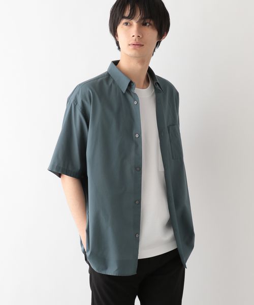 GLOBAL WORK 快適サマーシャツ/シアー/287587 カーキ M メンズインナー グローバルワーク 287587 and ST アンドエスティ(旧ドットエスティ) GLOBAL WORK 快適サマーシャツ/シアー/287587 カーキ M メンズインナー グローバルワーク 287587 and ST アンドエスティ(旧ドットエスティ)