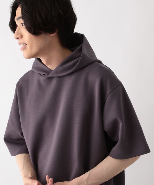 GLOBAL WORK ライトクッションクール/パーカー/半袖/288078 パープル XL メンズインナー グローバルワーク 288078 and ST アンドエスティ(旧ドットエスティ) GLOBAL WORK ライトクッションクール/パーカー/半袖/288078 パープル XL メンズインナー グローバルワーク 288078 and ST アンドエスティ(旧ドットエスティ)