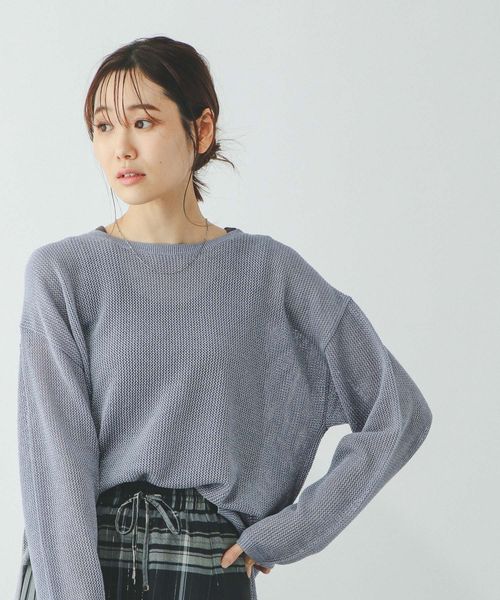 GLOBAL WORK 洗えるメッシュラメプルオーバー*タンク/288082 ブルー L ウィメンズインナー グローバルワーク 288082 and ST アンドエスティ(旧ドットエスティ) GLOBAL WORK 洗えるメッシュラメプルオーバー*タンク/288082 ブルー L ウィメンズインナー グローバルワーク 288082 and ST アンドエスティ(旧ドットエスティ)