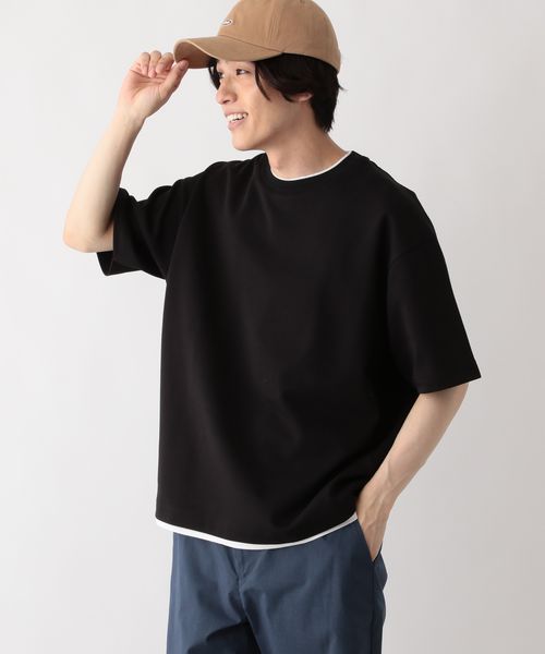 GLOBAL WORK ライトクッションクール/レイヤー/半袖/288085 ブラック XXL メンズインナー グローバルワーク 288085 and ST アンドエスティ(旧ドットエスティ) GLOBAL WORK ライトクッションクール/レイヤー/半袖/288085 ブラック XXL メンズインナー グローバルワーク 288085 and ST アンドエスティ(旧ドットエスティ)