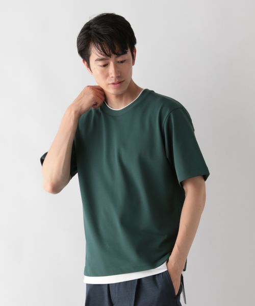 GLOBAL WORK サラサラ快適DRYレイヤー/288101 カーキ S メンズインナー グローバルワーク 288101 and ST アンドエスティ(旧ドットエスティ) GLOBAL WORK サラサラ快適DRYレイヤー/288101 カーキ S メンズインナー グローバルワーク 288101 and ST アンドエスティ(旧ドットエスティ)