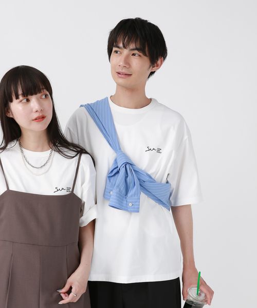 GLOBAL WORK サラサラ快適DRYTシャツ/プリント/半袖/288117 オフホワイト L メンズインナー グローバルワーク 288117 and ST アンドエスティ(旧ドットエスティ) GLOBAL WORK サラサラ快適DRYTシャツ/プリント/半袖/288117 オフホワイト L メンズインナー グローバルワーク 288117 and ST アンドエスティ(旧ドットエスティ)