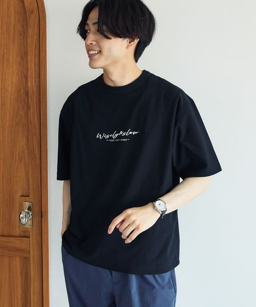 GLOBAL WORK サラサラ快適DRYTシャツ/プリント/半袖/288117 ブラック S メンズインナー グローバルワーク 288117 and ST アンドエスティ(旧ドットエスティ) GLOBAL WORK サラサラ快適DRYTシャツ/プリント/半袖/288117 ブラック S メンズインナー グローバルワーク 288117 and ST アンドエスティ(旧ドットエスティ)