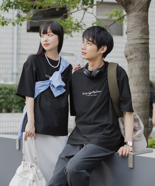 GLOBAL WORK サラサラ快適DRYTシャツ/プリント/半袖/288117 ブラック XS メンズインナー グローバルワーク 288117 and ST アンドエスティ(旧ドットエスティ) GLOBAL WORK サラサラ快適DRYTシャツ/プリント/半袖/288117 ブラック XS メンズインナー グローバルワーク 288117 and ST アンドエスティ(旧ドットエスティ)