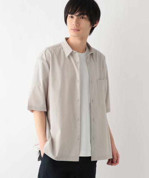 GLOBAL WORK アーバンシャツAIR/5分袖/288177 ナチュラル S メンズインナー グローバルワーク 288177 and ST アンドエスティ(旧ドットエスティ) GLOBAL WORK アーバンシャツAIR/5分袖/288177 ナチュラル S メンズインナー グローバルワーク 288177 and ST アンドエスティ(旧ドットエスティ)