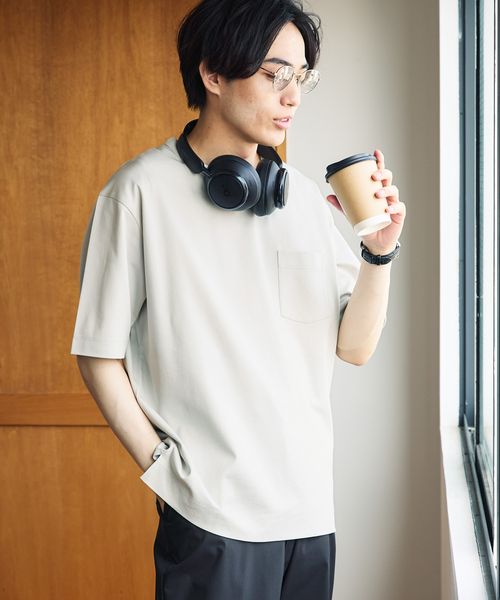 GLOBAL WORK リッチクリーンTシャツ/半袖/288187 ライトグレー XL メンズインナー グローバルワーク 288187 and ST アンドエスティ(旧ドットエスティ) GLOBAL WORK リッチクリーンTシャツ/半袖/288187 ライトグレー XL メンズインナー グローバルワーク 288187 and ST アンドエスティ(旧ドットエスティ)