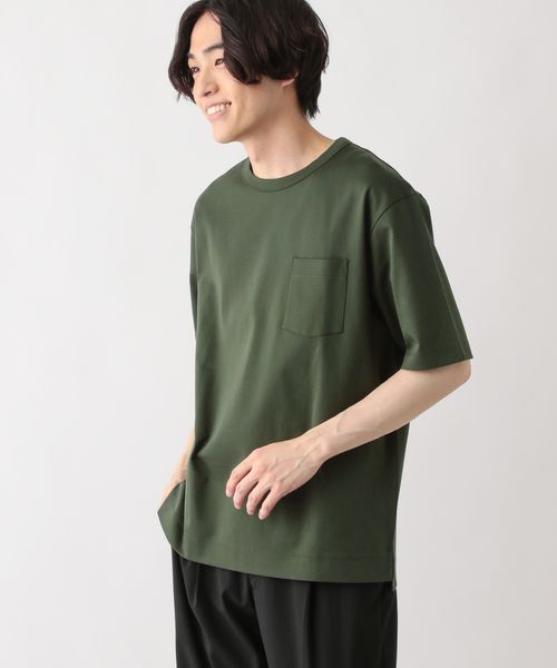 GLOBAL WORK リッチクリーンTシャツ/半袖/288187 グリーン L メンズインナー グローバルワーク 288187 and ST アンドエスティ(旧ドットエスティ) GLOBAL WORK リッチクリーンTシャツ/半袖/288187 グリーン L メンズインナー グローバルワーク 288187 and ST アンドエスティ(旧ドットエスティ)