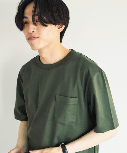 GLOBAL WORK リッチクリーンTシャツ/半袖/288187 グリーン L メンズインナー グローバルワーク 288187 and ST アンドエスティ(旧ドットエスティ) GLOBAL WORK リッチクリーンTシャツ/半袖/288187 グリーン L メンズインナー グローバルワーク 288187 and ST アンドエスティ(旧ドットエスティ)