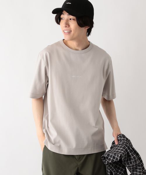 GLOBAL WORK 宮沢氷魚さん着用/リッチクリーンTシャツ/プリント/半袖/288193 ライトベージュ M メンズインナー グローバルワーク 288193 and ST アンドエスティ(旧ドットエスティ) GLOBAL WORK 宮沢氷魚さん着用/リッチクリーンTシャツ/プリント/半袖/288193 ライトベージュ M メンズインナー グローバルワーク 288193 and ST アンドエスティ(旧ドットエスティ)
