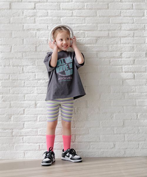 GLOBAL WORK ヘビロッTEEBOYS半袖/100-120cm展開/288523 シルバー キッズ グローバルワーク 288523 and ST アンドエスティ(旧ドットエスティ) GLOBAL WORK ヘビロッTEEBOYS半袖/100-120cm展開/288523 シルバー キッズ グローバルワーク 288523 and ST アンドエスティ(旧ドットエスティ)