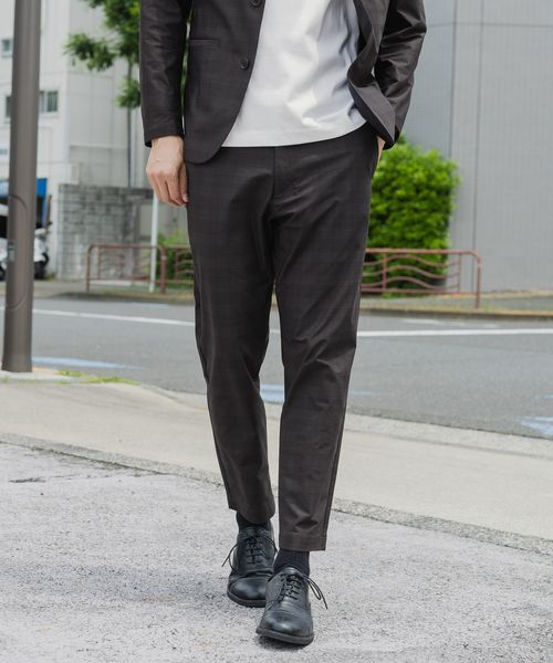 GLOBAL WORK スマらくイージーパンツ/メッシュ/288596 チャコールグレー M メンズボトムス グローバルワーク 288596 and ST アンドエスティ(旧ドットエスティ) GLOBAL WORK スマらくイージーパンツ/メッシュ/288596 チャコールグレー M メンズボトムス グローバルワーク 288596 and ST アンドエスティ(旧ドットエスティ)