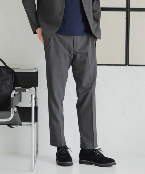 GLOBAL WORK エアかるスラックス/サッカー/288751 チャコールグレー S メンズボトムス グローバルワーク 288751 and ST アンドエスティ(旧ドットエスティ) GLOBAL WORK エアかるスラックス/サッカー/288751 チャコールグレー S メンズボトムス グローバルワーク 288751 and ST アンドエスティ(旧ドットエスティ)
