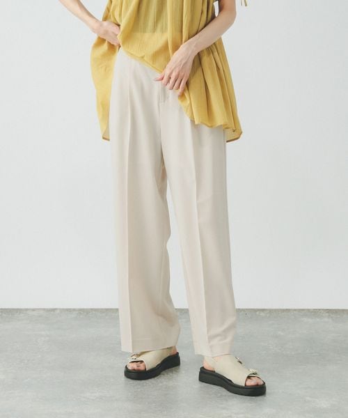 GLOBAL WORK ウツクシルエットDRYワイドパンツ/289061 ナチュラル XXL ウィメンズボトムス グローバルワーク 289061 and ST アンドエスティ(旧ドットエスティ) GLOBAL WORK ウツクシルエットDRYワイドパンツ/289061 ナチュラル XXL ウィメンズボトムス グローバルワーク 289061 and ST アンドエスティ(旧ドットエスティ)