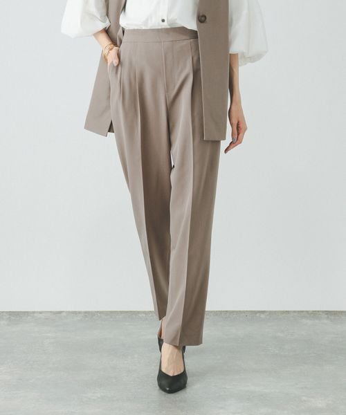 GLOBAL WORK ウツクシルエットDRYテーパードパンツTall/一部店舗限定/289078 ベージュ S ウィメンズボトムス グローバルワーク 289078 and ST アンドエスティ(旧ドットエスティ) GLOBAL WORK ウツクシルエットDRYテーパードパンツTall/一部店舗限定/289078 ベージュ S ウィメンズボトムス グローバルワーク 289078 and ST アンドエスティ(旧ドットエスティ)