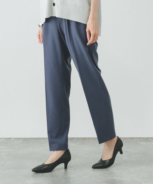 GLOBAL WORK ウツクシルエットDRYテーパードパンツTall/一部店舗限定/289078 ブルー L ウィメンズボトムス グローバルワーク 289078 and ST アンドエスティ(旧ドットエスティ) GLOBAL WORK ウツクシルエットDRYテーパードパンツTall/一部店舗限定/289078 ブルー L ウィメンズボトムス グローバルワーク 289078 and ST アンドエスティ(旧ドットエスティ)