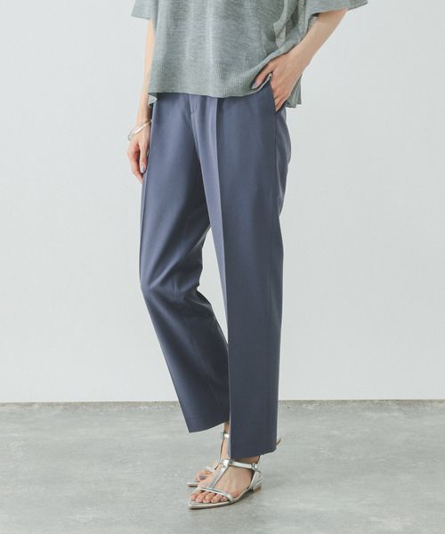 GLOBAL WORK ウツクシルエットDRYプレミアムテーパードパンツTall/一部店舗限定/289088 ブルー S ウィメンズボトムス グローバルワーク 289088 and ST アンドエスティ(旧ドットエスティ) GLOBAL WORK ウツクシルエットDRYプレミアムテーパードパンツTall/一部店舗限定/289088 ブルー S ウィメンズボトムス グローバルワーク 289088 and ST アンドエスティ(旧ドットエスティ)
