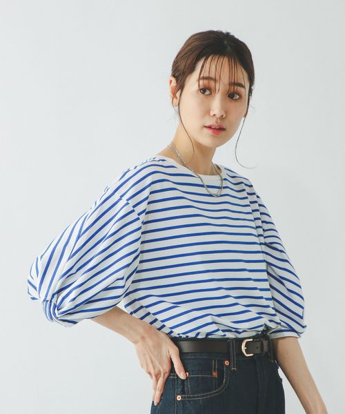 GLOBAL WORK リッチクリーン袖ねじり6分袖/289400 ブルー M ウィメンズインナー グローバルワーク 289400 and ST アンドエスティ(旧ドットエスティ) GLOBAL WORK リッチクリーン袖ねじり6分袖/289400 ブルー M ウィメンズインナー グローバルワーク 289400 and ST アンドエスティ(旧ドットエスティ)