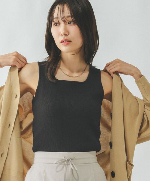 GLOBAL WORK 吉高由里子さん着用/Beauteeスクエアタンク/289845 ブラック L ウィメンズインナー グローバルワーク 289845 and ST アンドエスティ(旧ドットエスティ) GLOBAL WORK 吉高由里子さん着用/Beauteeスクエアタンク/289845 ブラック L ウィメンズインナー グローバルワーク 289845 and ST アンドエスティ(旧ドットエスティ)
