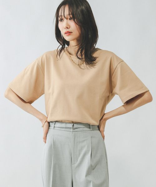 GLOBAL WORK FFFIT エフィット/マイニチタキノウクルーT/291131 ベージュ M ウィメンズインナー グローバルワーク 291131 and ST アンドエスティ(旧ドットエスティ) GLOBAL WORK FFFIT エフィット/マイニチタキノウクルーT/291131 ベージュ M ウィメンズインナー グローバルワーク 291131 and ST アンドエスティ(旧ドットエスティ)