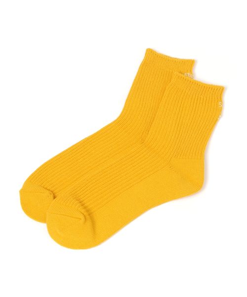 GLOBAL WORK お好きなソックス3足で990円/らくごこちロゴソックス/291557 イエロー ウィメンズグッズ グローバルワーク 291557 and ST アンドエスティ(旧ドットエスティ) GLOBAL WORK お好きなソックス3足で990円/らくごこちロゴソックス/291557 イエロー ウィメンズグッズ グローバルワーク 291557 and ST アンドエスティ(旧ドットエスティ)