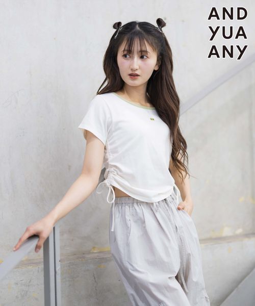 GLOBAL WORK アソートショートT半袖/AND YUA ANY/301988 ナチュラル S キッズ グローバルワーク 301988 and ST アンドエスティ(旧ドットエスティ) GLOBAL WORK アソートショートT半袖/AND YUA ANY/301988 ナチュラル S キッズ グローバルワーク 301988 and ST アンドエスティ(旧ドットエスティ)