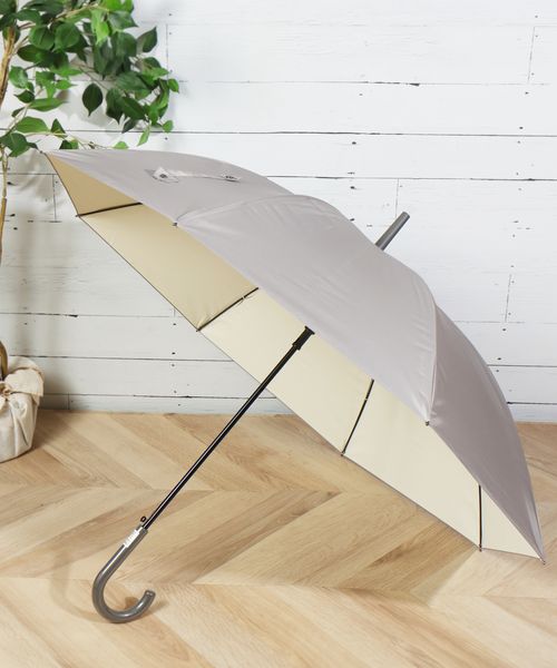 GLOBAL WORK エアかる晴雨長傘/308295 グレー ウィメンズグッズ グローバルワーク 308295 and ST アンドエスティ(旧ドットエスティ) GLOBAL WORK エアかる晴雨長傘/308295 グレー ウィメンズグッズ グローバルワーク 308295 and ST アンドエスティ(旧ドットエスティ)