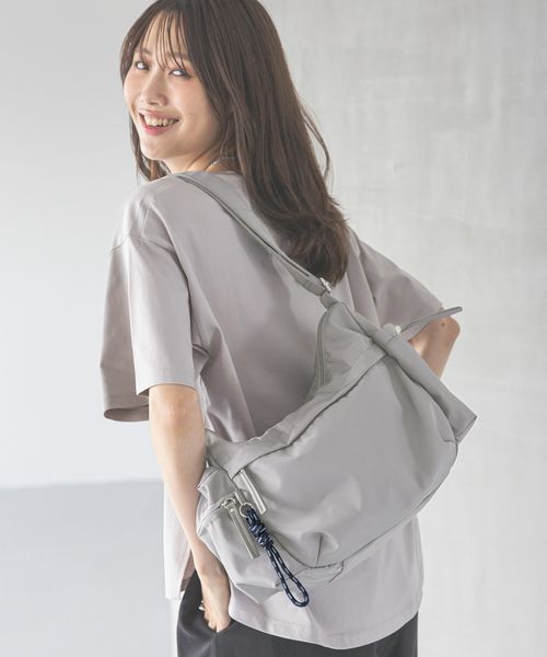 GLOBAL WORK 撥水軽量7ポケットミニショルダー/308502 グレー ウィメンズグッズ グローバルワーク 308502 and ST アンドエスティ(旧ドットエスティ) GLOBAL WORK 撥水軽量7ポケットミニショルダー/308502 グレー ウィメンズグッズ グローバルワーク 308502 and ST アンドエスティ(旧ドットエスティ)
