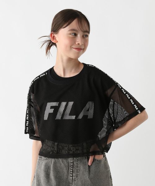 GLOBAL WORK FILAコラボ/メッシュセット/キッズ/309348 ブラック キッズ グローバルワーク 309348 and ST アンドエスティ(旧ドットエスティ) GLOBAL WORK FILAコラボ/メッシュセット/キッズ/309348 ブラック キッズ グローバルワーク 309348 and ST アンドエスティ(旧ドットエスティ)