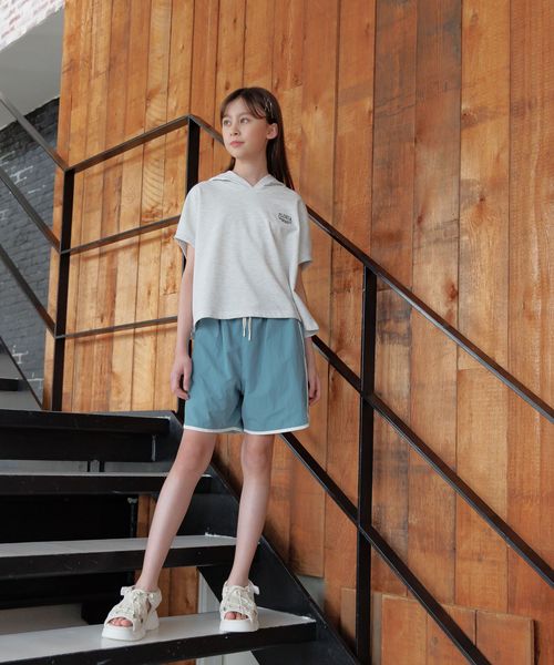 GLOBAL WORK DRY/パイピングショーツ/キッズ/321476 グリーン キッズ グローバルワーク 321476 and ST アンドエスティ(旧ドットエスティ) GLOBAL WORK DRY/パイピングショーツ/キッズ/321476 グリーン キッズ グローバルワーク 321476 and ST アンドエスティ(旧ドットエスティ)