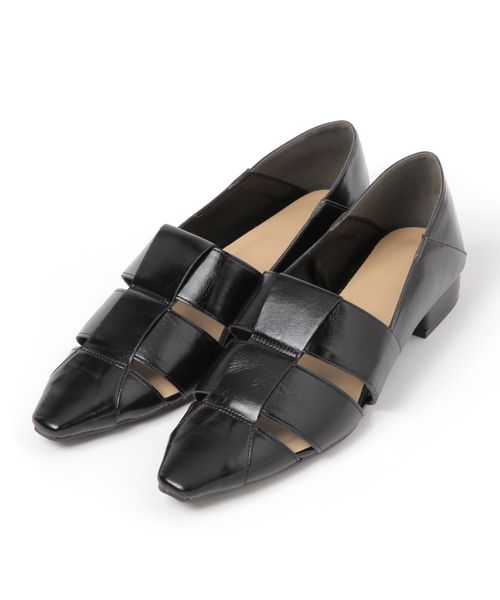 GLOBAL WORK らくっションヒールグルカパンプス/323176 ブラック M ウィメンズグッズ グローバルワーク 323176 and ST アンドエスティ(旧ドットエスティ) GLOBAL WORK らくっションヒールグルカパンプス/323176 ブラック M ウィメンズグッズ グローバルワーク 323176 and ST アンドエスティ(旧ドットエスティ)