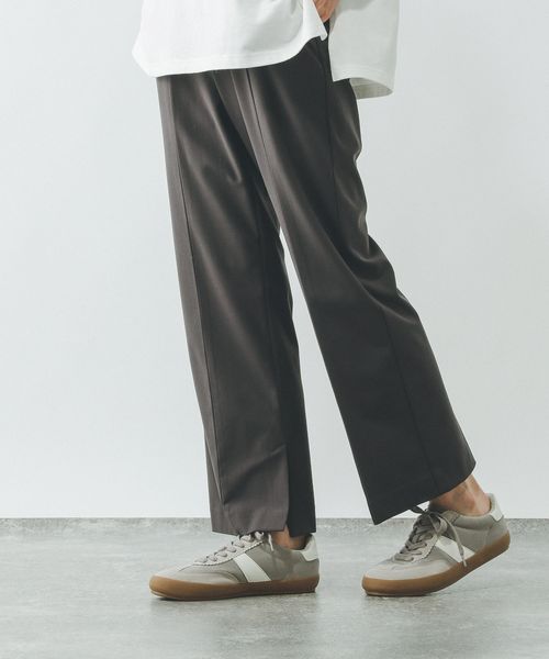 GLOBAL WORK スゴラクストレッチスリットパンツ/323390 チャコールグレー M ウィメンズボトムス グローバルワーク 323390 and ST アンドエスティ(旧ドットエスティ) GLOBAL WORK スゴラクストレッチスリットパンツ/323390 チャコールグレー M ウィメンズボトムス グローバルワーク 323390 and ST アンドエスティ(旧ドットエスティ)