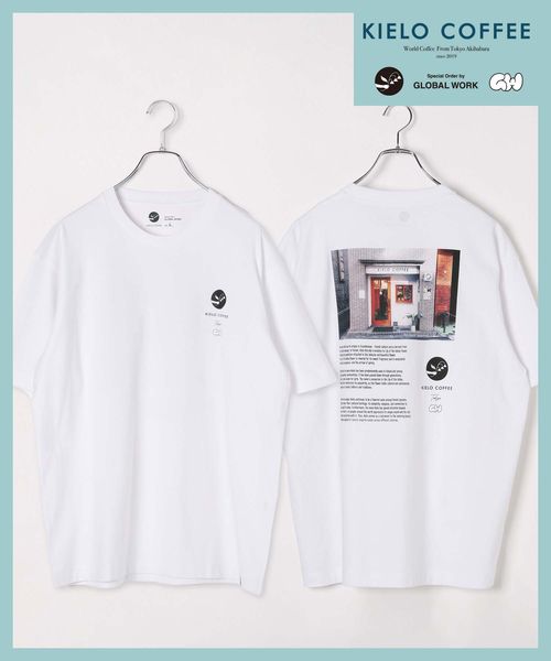 GLOBAL WORK KIELO COFFEE Tシャツ/一部店舗限定/323524 ホワイト S メンズインナー グローバルワーク 323524 and ST アンドエスティ(旧ドットエスティ) GLOBAL WORK KIELO COFFEE Tシャツ/一部店舗限定/323524 ホワイト S メンズインナー グローバルワーク 323524 and ST アンドエスティ(旧ドットエスティ)