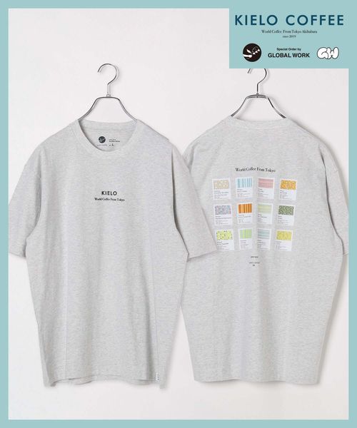 GLOBAL WORK KIELO COFFEE Tシャツ/一部店舗限定/323524 ライトグレー L メンズインナー グローバルワーク 323524 and ST アンドエスティ(旧ドットエスティ) GLOBAL WORK KIELO COFFEE Tシャツ/一部店舗限定/323524 ライトグレー L メンズインナー グローバルワーク 323524 and ST アンドエスティ(旧ドットエスティ)