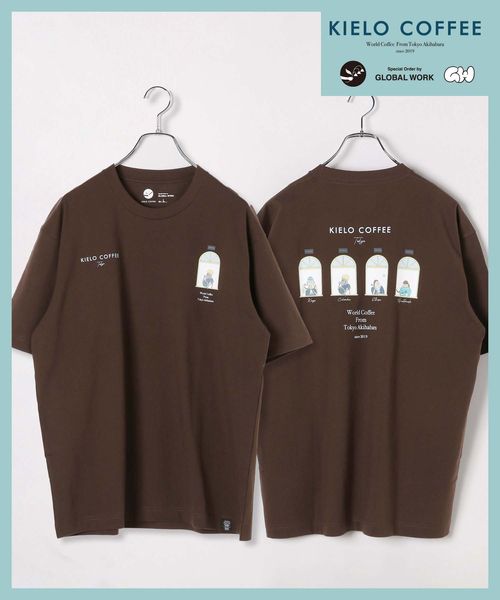 GLOBAL WORK KIELO COFFEE Tシャツ/一部店舗限定/323524 ブラウン XL メンズインナー グローバルワーク 323524 and ST アンドエスティ(旧ドットエスティ) GLOBAL WORK KIELO COFFEE Tシャツ/一部店舗限定/323524 ブラウン XL メンズインナー グローバルワーク 323524 and ST アンドエスティ(旧ドットエスティ)