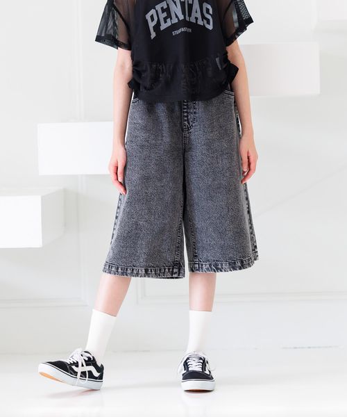 GLOBAL WORK GOODデニムハーフパンツ/キッズ/324617 ライトグレー キッズ グローバルワーク 324617 and ST アンドエスティ(旧ドットエスティ) GLOBAL WORK GOODデニムハーフパンツ/キッズ/324617 ライトグレー キッズ グローバルワーク 324617 and ST アンドエスティ(旧ドットエスティ)