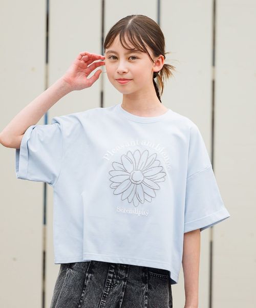 GLOBAL WORK ヘビロッTEEワイドモチーフ/キッズ/324954 ライトブルー キッズ グローバルワーク 324954 and ST アンドエスティ(旧ドットエスティ) GLOBAL WORK ヘビロッTEEワイドモチーフ/キッズ/324954 ライトブルー キッズ グローバルワーク 324954 and ST アンドエスティ(旧ドットエスティ)