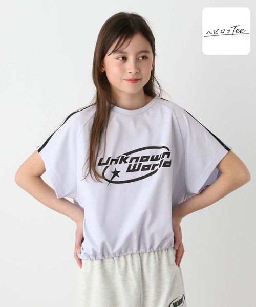 GLOBAL WORK ヘビロッTEEドロスト半袖/キッズ/324958 ライトブルー キッズ グローバルワーク 324958 and ST アンドエスティ(旧ドットエスティ) GLOBAL WORK ヘビロッTEEドロスト半袖/キッズ/324958 ライトブルー キッズ グローバルワーク 324958 and ST アンドエスティ(旧ドットエスティ)