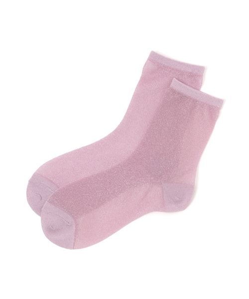 GLOBAL WORK お好きなソックス3足で990円/抗菌防臭柄ラメソックス/325541 ピンク ウィメンズグッズ グローバルワーク 325541 and ST アンドエスティ(旧ドットエスティ) GLOBAL WORK お好きなソックス3足で990円/抗菌防臭柄ラメソックス/325541 ピンク ウィメンズグッズ グローバルワーク 325541 and ST アンドエスティ(旧ドットエスティ)