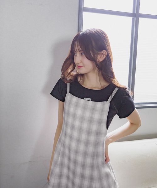 GLOBAL WORK 着回しリブT半袖/AND YUA ANY/327089 ブラック S キッズ グローバルワーク 327089 and ST アンドエスティ(旧ドットエスティ) GLOBAL WORK 着回しリブT半袖/AND YUA ANY/327089 ブラック S キッズ グローバルワーク 327089 and ST アンドエスティ(旧ドットエスティ)