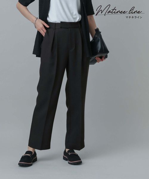 GLOBAL WORK MATINEE LINE/リネンライクストレート/327146 シルバー M マチネ グローバルワーク 327146 and ST アンドエスティ(旧ドットエスティ) GLOBAL WORK MATINEE LINE/リネンライクストレート/327146 シルバー M マチネ グローバルワーク 327146 and ST アンドエスティ(旧ドットエスティ)