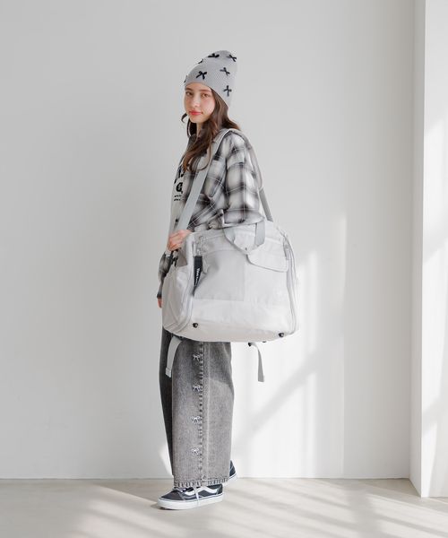 GLOBAL WORK 拡張3wayボストンBAG/キッズ/327956 グレー キッズ グローバルワーク 327956 and ST アンドエスティ(旧ドットエスティ) GLOBAL WORK 拡張3wayボストンBAG/キッズ/327956 グレー キッズ グローバルワーク 327956 and ST アンドエスティ(旧ドットエスティ)