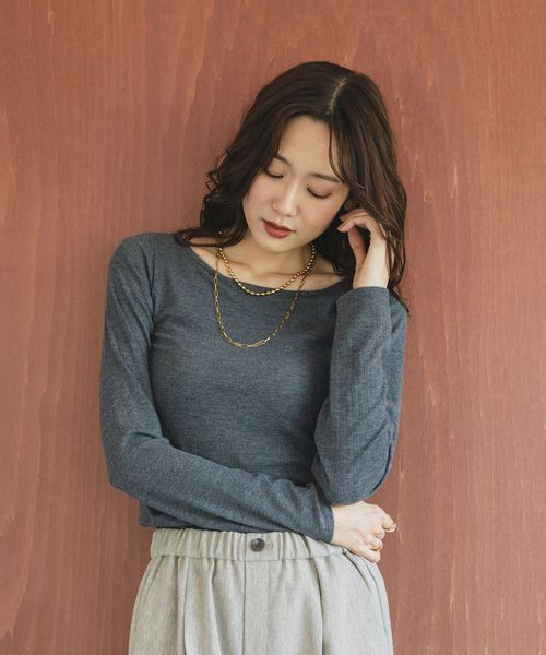 GLOBAL WORK Wingコラボ/Fffit エフィット/カップ付き長袖Tシャツ/414739 チャコールグレー L ウィメンズインナー グローバルワーク 414739 and ST アンドエスティ(旧ドットエスティ) GLOBAL WORK Wingコラボ/Fffit エフィット/カップ付き長袖Tシャツ/414739 チャコールグレー L ウィメンズインナー グローバルワーク 414739 and ST アンドエスティ(旧ドットエスティ)